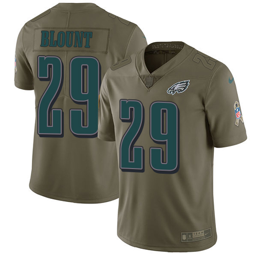 Nike Eagles #29 LeGarrette Blount Olive Youth Stitched NFL Limited 2017 Salute to Service Jersey Nike Eagles #29 LeGarrette Blount Olive Youth Stitched NFL Limited 2017 Salute to Service Jersey