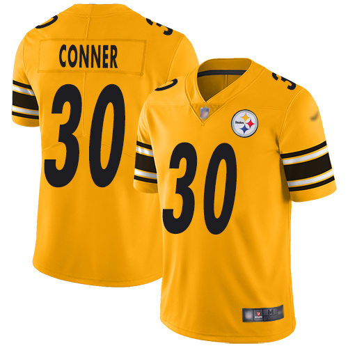 Nike Steelers #30 James Conner Gold Youth Stitched NFL Limited Inverted Legend Jersey