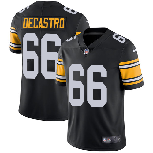 Nike Steelers #66 David DeCastro Black Alternate Youth Stitched NFL Vapor Untouchable Limited Jersey
