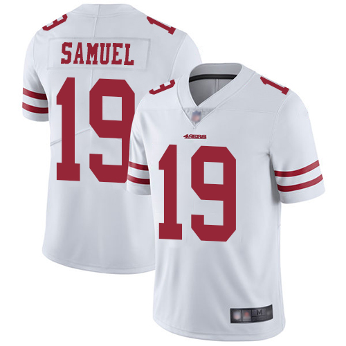 Nike 49ers #19 Deebo Samuel White Youth Stitched NFL Vapor Untouchable Limited Jersey Nike 49ers #19 Deebo Samuel White Youth Stitched NFL Vapor Untouchable Limited Jersey