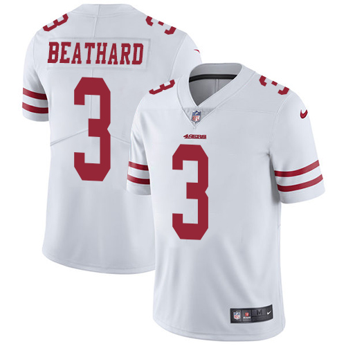 Nike 49ers #3 C.J. Beathard White Youth Stitched NFL Vapor Untouchable Limited Jersey Nike 49ers #3 C.J. Beathard White Youth Stitched NFL Vapor Untouchable Limited Jersey