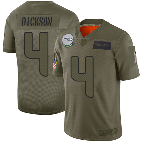 Nike Seahawks #4 Michael Dickson Camo Youth Stitched NFL Limited 2019 Salute to Service Jersey Nike Seahawks #4 Michael Dickson Camo Youth Stitched NFL Limited 2019 Salute to Service Jersey