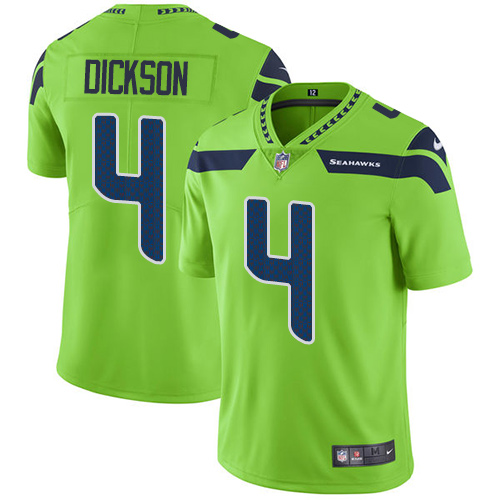 Nike Seahawks #4 Michael Dickson Green Youth Stitched NFL Limited Rush Jersey Nike Seahawks #4 Michael Dickson Green Youth Stitched NFL Limited Rush Jersey