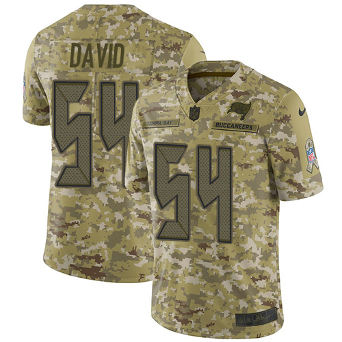 Nike Buccaneers #54 Lavonte David Camo Youth Stitched NFL Limited 2018 Salute to Service Jersey Nike Buccaneers #54 Lavonte David Camo Youth Stitched NFL Limited 2018 Salute to Service Jersey