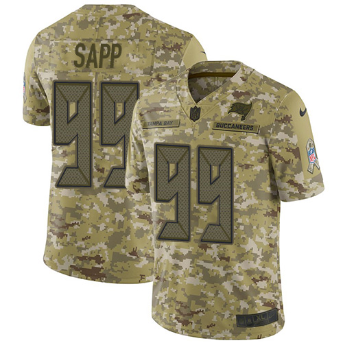 Nike Buccaneers #99 Warren Sapp Camo Youth Stitched NFL Limited 2018 Salute to Service Jersey Nike Buccaneers #99 Warren Sapp Camo Youth Stitched NFL Limited 2018 Salute to Service Jersey