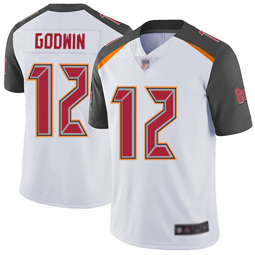 Nike Buccaneers #12 Chris Godwin White Youth Stitched NFL Vapor Untouchable Limited Jersey Nike Buccaneers #12 Chris Godwin White Youth Stitched NFL Vapor Untouchable Limited Jersey