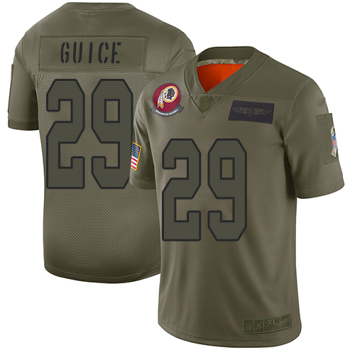 Nike Redskins #29 Derrius Guice Camo Youth Stitched NFL Limited 2019 Salute to Service Jersey Nike Redskins #29 Derrius Guice Camo Youth Stitched NFL Limited 2019 Salute to Service Jersey