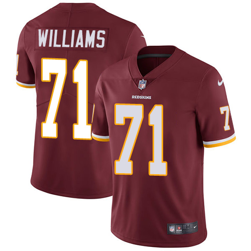 Nike Redskins #71 Trent Williams Burgundy Red Team Color Youth Stitched NFL Vapor Untouchable Limited Jersey Nike Redskins #71 Trent Williams Burgundy Red Team Color Youth Stitched NFL Vapor Untouchable Limited Jersey