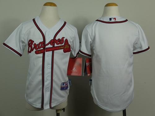 Braves Blank White Cool Base Stitched Youth MLB Jersey Braves Blank White Cool Base Stitched Youth MLB Jersey
