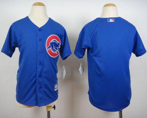 Cubs Blank Blue Cool Base Stitched Youth MLB Jersey Cubs Blank Blue Cool Base Stitched Youth MLB Jersey