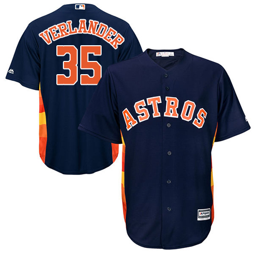 Astros #35 Justin Verlander Navy Blue Cool Base Stitched Youth MLB Jersey Astros #35 Justin Verlander Navy Blue Cool Base Stitched Youth MLB Jersey