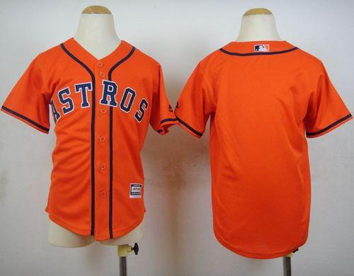 Astros Blank Orange Cool Base Stitched Youth MLB Jersey Astros Blank Orange Cool Base Stitched Youth MLB Jersey