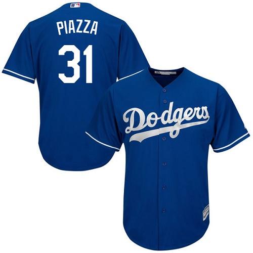 Dodgers #31 Mike Piazza Blue Cool Base Stitched Youth MLB Jersey Dodgers #31 Mike Piazza Blue Cool Base Stitched Youth MLB Jersey
