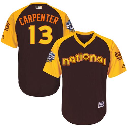 Cardinals #13 Matt Carpenter Brown 2016 All-Star National League Stitched Youth MLB Jersey Cardinals #13 Matt Carpenter Brown 2016 All-Star National League Stitched Youth MLB Jersey