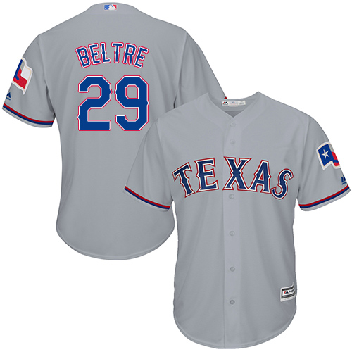 Rangers #29 Adrian Beltre Grey Cool Base Stitched Youth MLB Jersey Rangers #29 Adrian Beltre Grey Cool Base Stitched Youth MLB Jersey