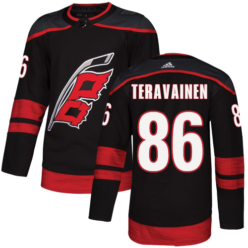 Adidas Hurricanes #86 Teuvo Teravainen Black Alternate Authentic Stitched Youth NHL Jersey Adidas Hurricanes #86 Teuvo Teravainen Black Alternate Authentic Stitched Youth NHL Jersey