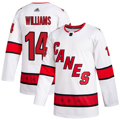 Adidas Hurricanes #14 Justin Williams White Road Authentic Stitched Youth NHL Jersey Adidas Hurricanes #14 Justin Williams White Road Authentic Stitched Youth NHL Jersey