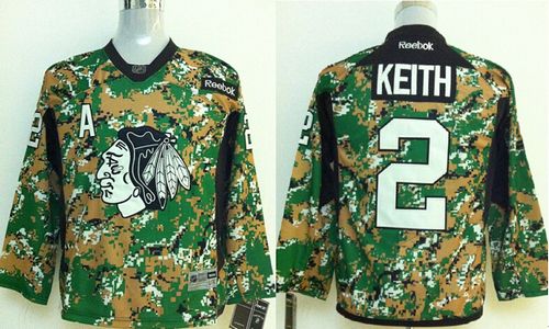 Blackhawks #2 Duncan Keith Camo Veterans Day Practice Stitched Youth NHL Jersey Blackhawks #2 Duncan Keith Camo Veterans Day Practice Stitched Youth NHL Jersey