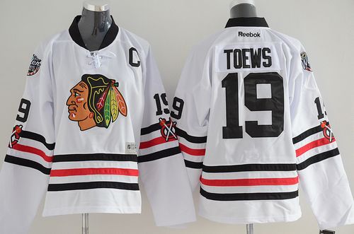 Blackhawks #19 Jonathan Toews White 2015 Winter Classic Stitched Youth NHL Jersey Blackhawks #19 Jonathan Toews White 2015 Winter Classic Stitched Youth NHL Jersey