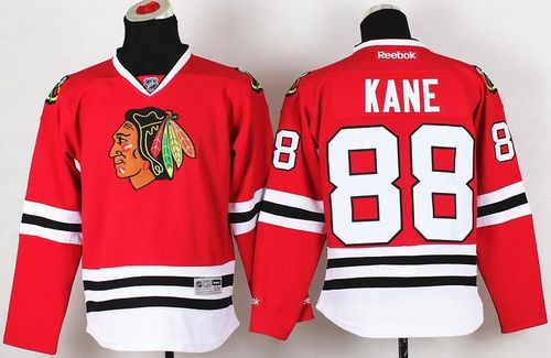 Blackhawks #88 Patrick Kane Red Stitched Youth NHL Jersey Blackhawks #88 Patrick Kane Red Stitched Youth NHL Jersey