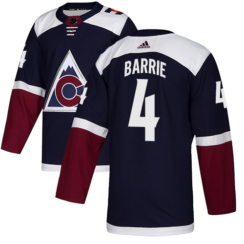 Adidas Avalanche #4 Tyson Barrie Navy Alternate Authentic Stitched Youth NHL Jersey Adidas Avalanche #4 Tyson Barrie Navy Alternate Authentic Stitched Youth NHL Jersey