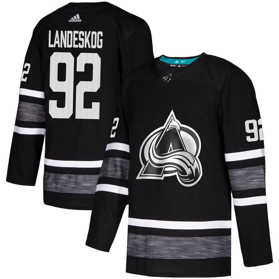 Adidas Avalanche #92 Gabriel Landeskog Black Authentic 2019 All-Star Stitched Youth NHL Jersey Adidas Avalanche #92 Gabriel Landeskog Black Authentic 2019 All-Star Stitched Youth NHL Jersey