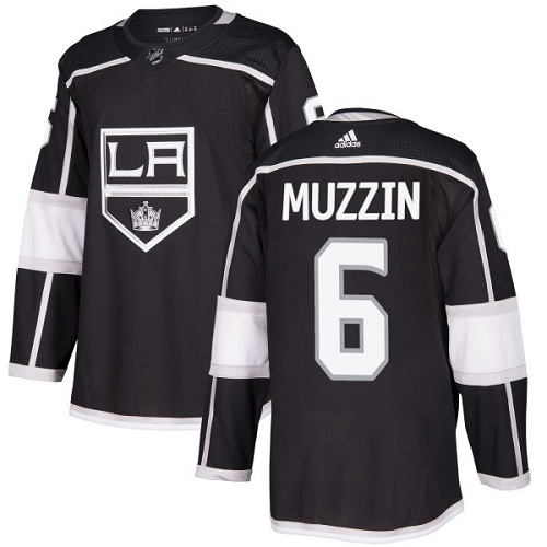 Adidas Kings #6 Jake Muzzin Black Home Authentic Stitched Youth NHL Jersey Adidas Kings #6 Jake Muzzin Black Home Authentic Stitched Youth NHL Jersey