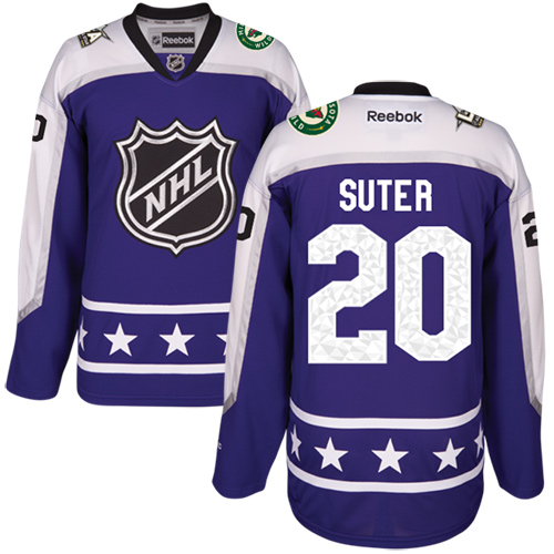 Wild #20 Ryan Suter Purple 2017 All-Star Central Division Stitched Youth NHL Jersey