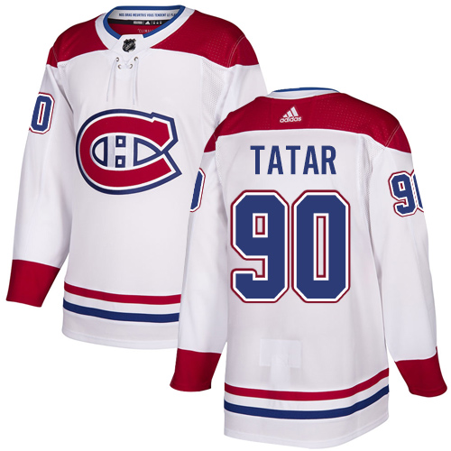 Adidas Canadiens #90 Tomas Tatar White Authentic Stitched Youth NHL Jersey Adidas Canadiens #90 Tomas Tatar White Authentic Stitched Youth NHL Jersey
