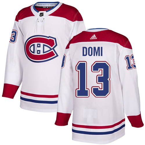 Adidas Canadiens #13 Max Domi White Authentic Stitched Youth NHL Jersey Adidas Canadiens #13 Max Domi White Authentic Stitched Youth NHL Jersey