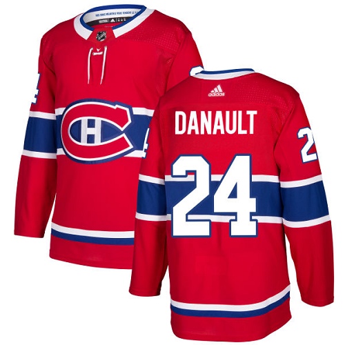 Adidas Canadiens #24 Phillip Danault Red Home Authentic Stitched Youth NHL Jersey