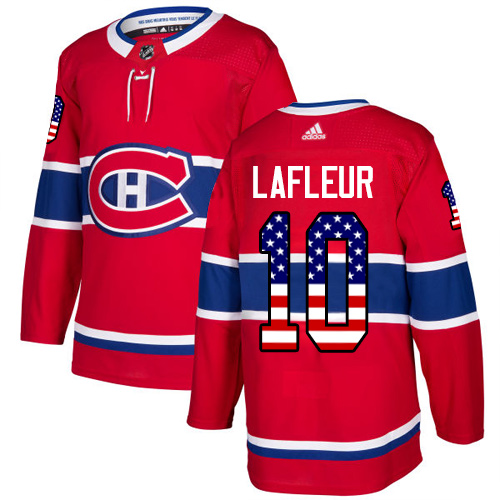 Adidas Canadiens #10 Guy Lafleur Red Home Authentic USA Flag Stitched Youth NHL Jersey Adidas Canadiens #10 Guy Lafleur Red Home Authentic USA Flag Stitched Youth NHL Jersey