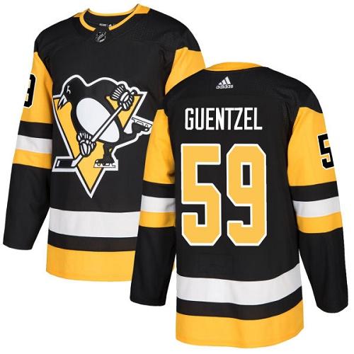 Adidas Penguins #59 Jake Guentzel Black Home Authentic Stitched Youth NHL Jersey Adidas Penguins #59 Jake Guentzel Black Home Authentic Stitched Youth NHL Jersey