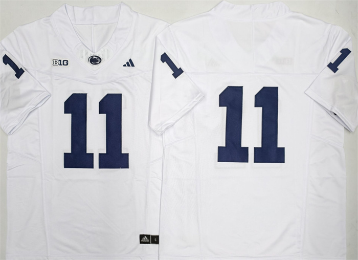 Men's Penn State Nittany Lions #11 Abdul Carter White 2026 F.U.S.E. Stitched Jersey
