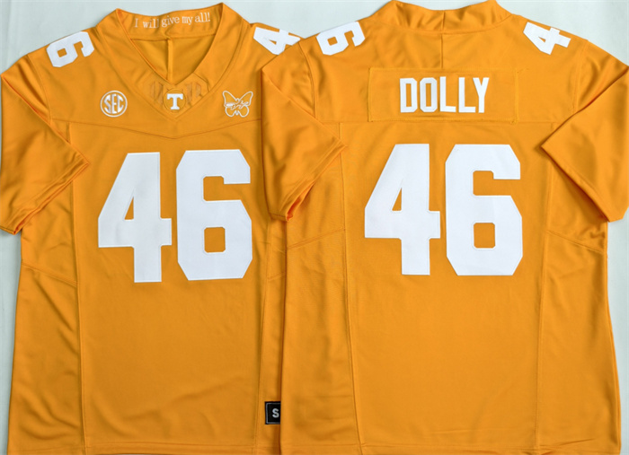Men's Tennessee Volunteers #46 Dolly Parton Orange 2026 F.U.S.E. Stitched Jersey