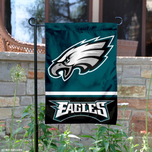 Philadelphia Eagles Double-Sided Garden Flag 001 (Pls Check Description For Details)