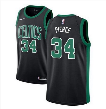 Toddler Boston Celtics Custom Black Statement Edition Stitched Basketball Jersey