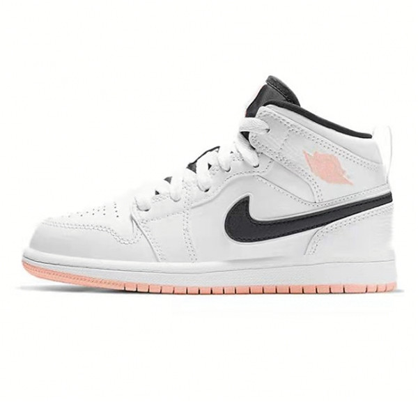 Youth Running Weapon Air Jordan 1 White Shoes 0043 Youth Running Weapon Air Jordan 1 White Shoes 0043