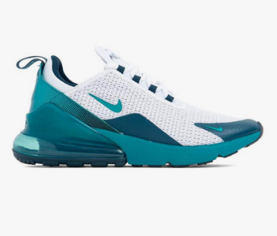 Men's Hot sale Running weapon Air Max 270 White Shoes 0119
