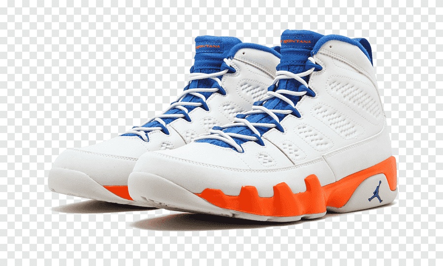 Men's Running weapon Air Jordan 9 White/Orange Retro Fontay Montana Knicks Shoes Men's Running weapon Air Jordan 9 White/Orange Retro Fontay Montana Knicks Shoes