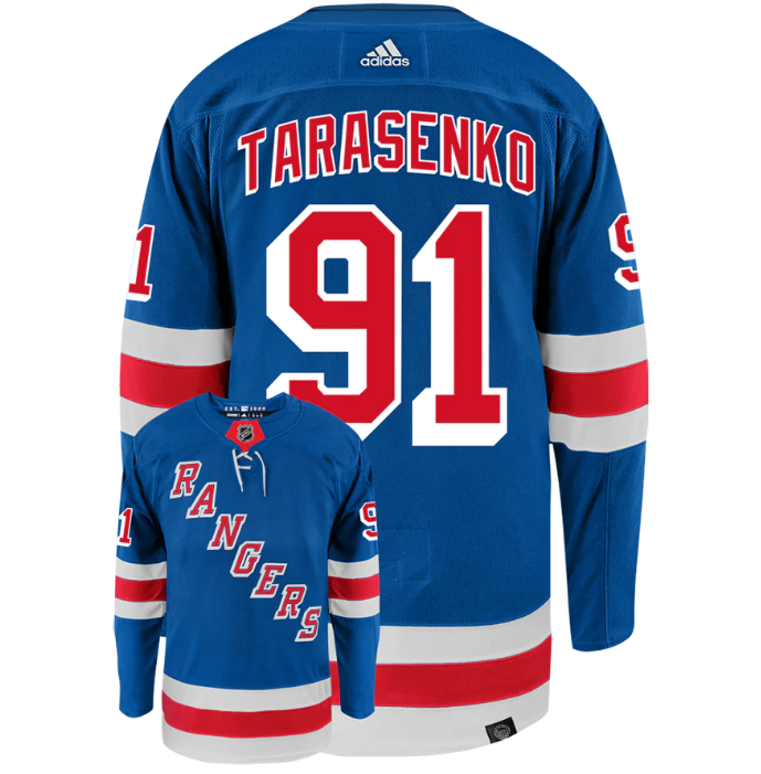 Men's New York Rangers #91 Vladimir Tarasenko Royal Stitched Jersey Men's New York Rangers #91 Vladimir Tarasenko Royal Stitched Jersey