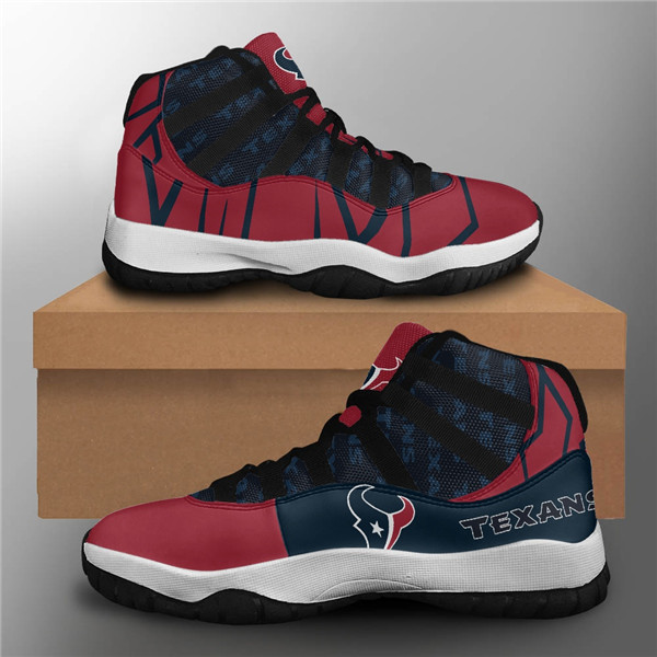 Women's Houston Texans Air Jordan 11 Sneakers 3001 Women's Houston Texans Air Jordan 11 Sneakers 3001